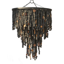 Load image into Gallery viewer, Clay Bead & Copper Chandelier