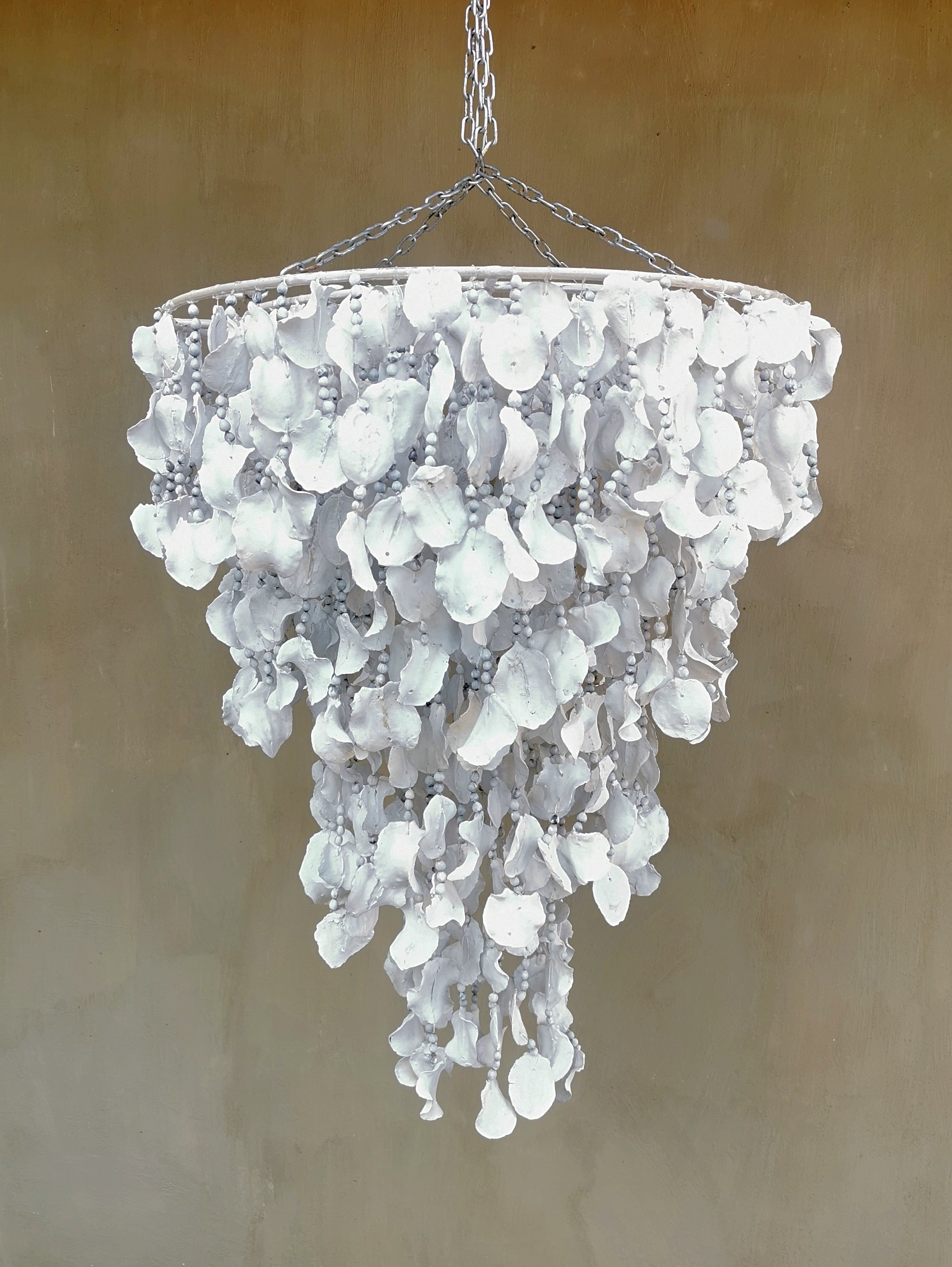Jacaranda & Seed Chandelier