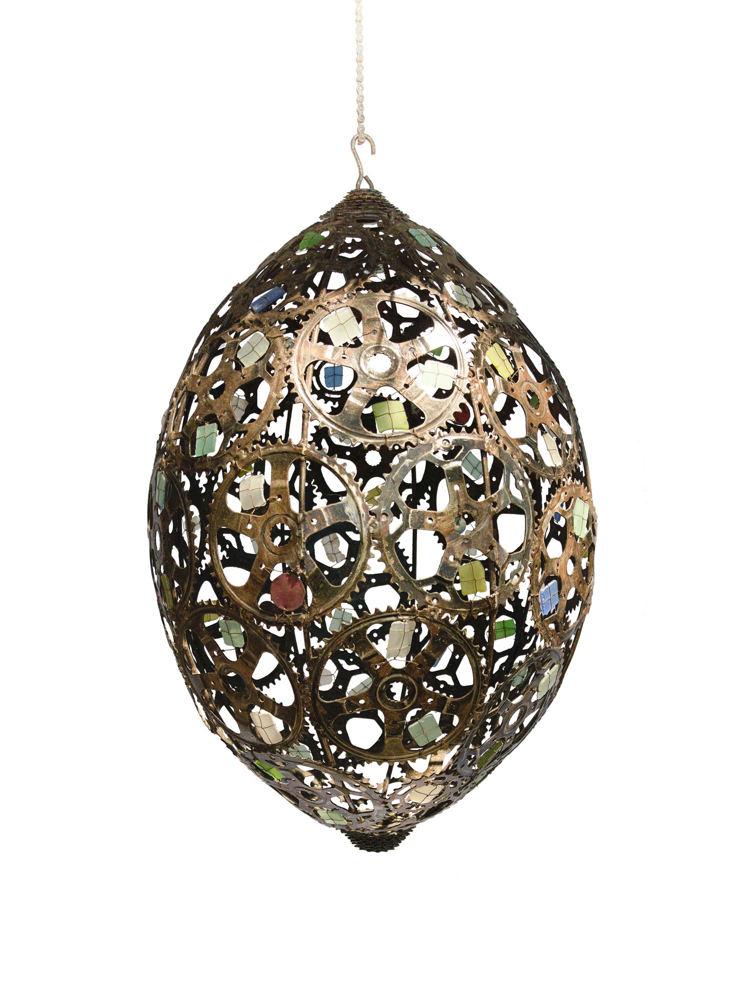 Bicycle Cog Chandelier1